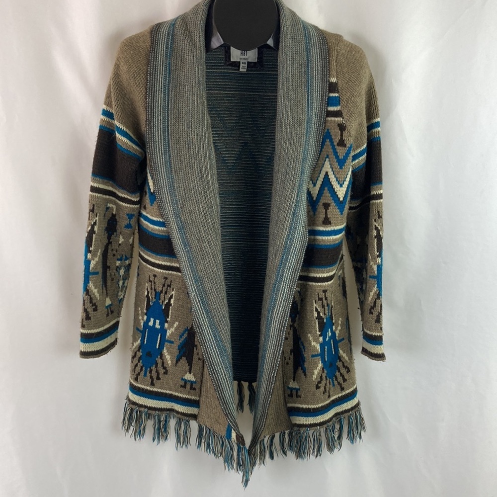 I Love H81 Open Front Cardigan Sweater